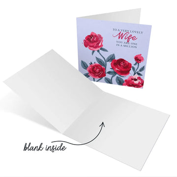 wife anniversary card