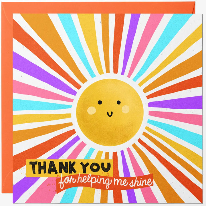 Shine Thank You Card