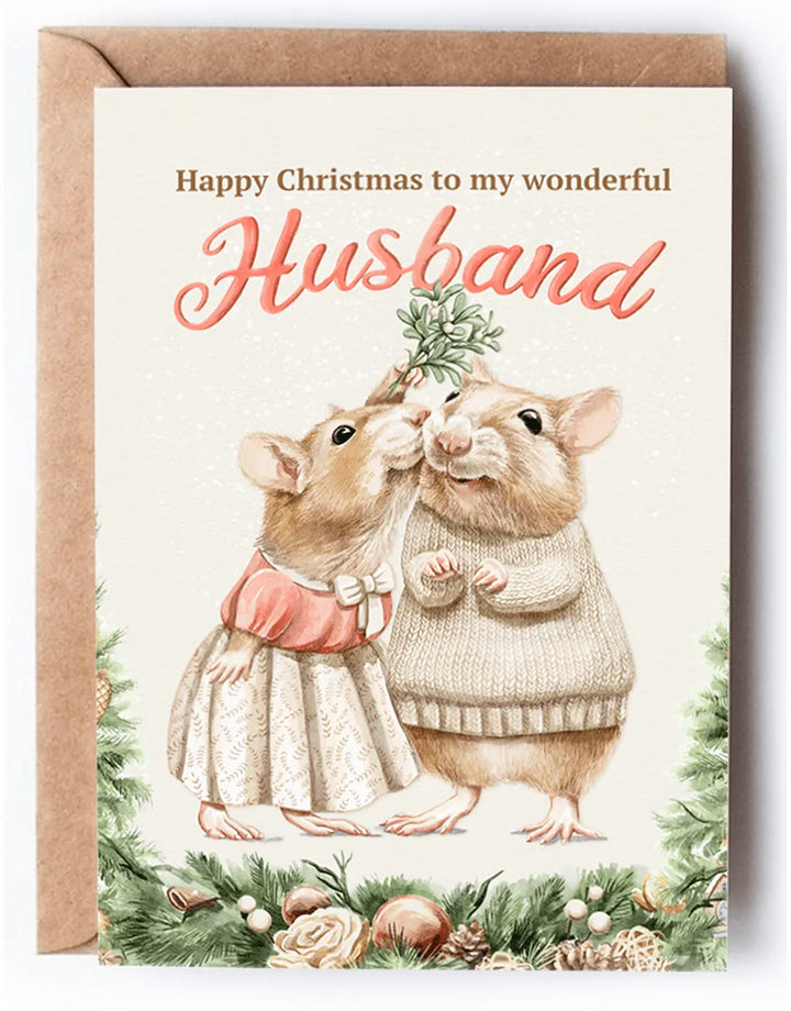 Husband Christmas Card