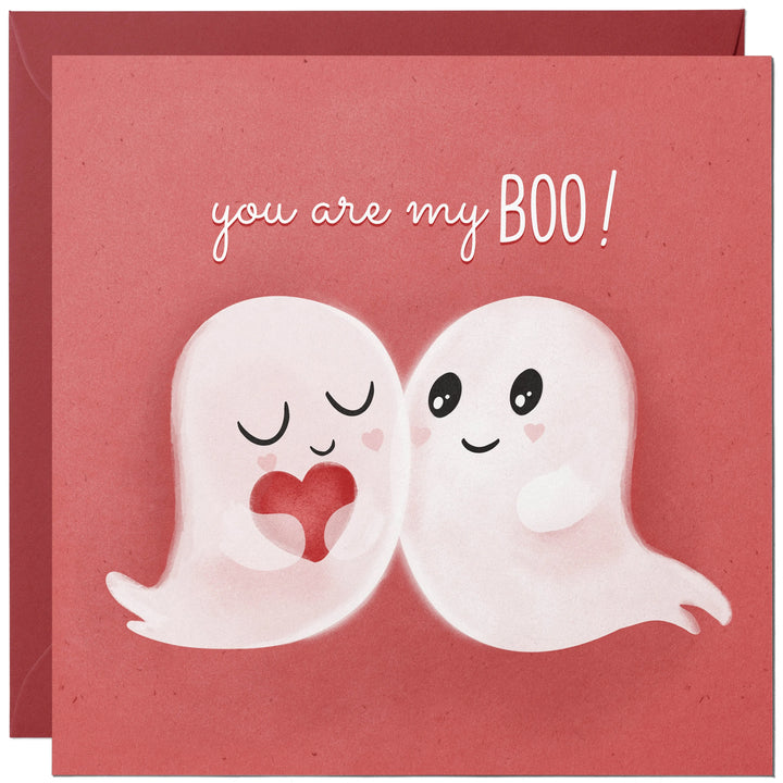 You are My BOO Valentines Card