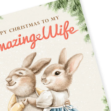 wife xmas card