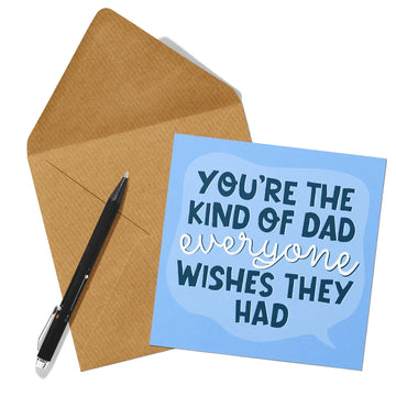 fathers day card from son